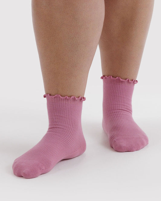 LETTUCE EDGE SOCK SET OF 2 - US 1353