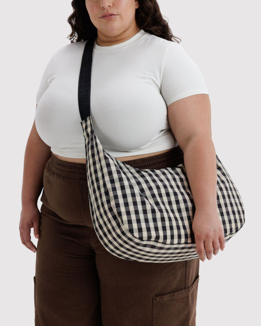 LARGE NYLON CRESCENT BAG - US 4646
