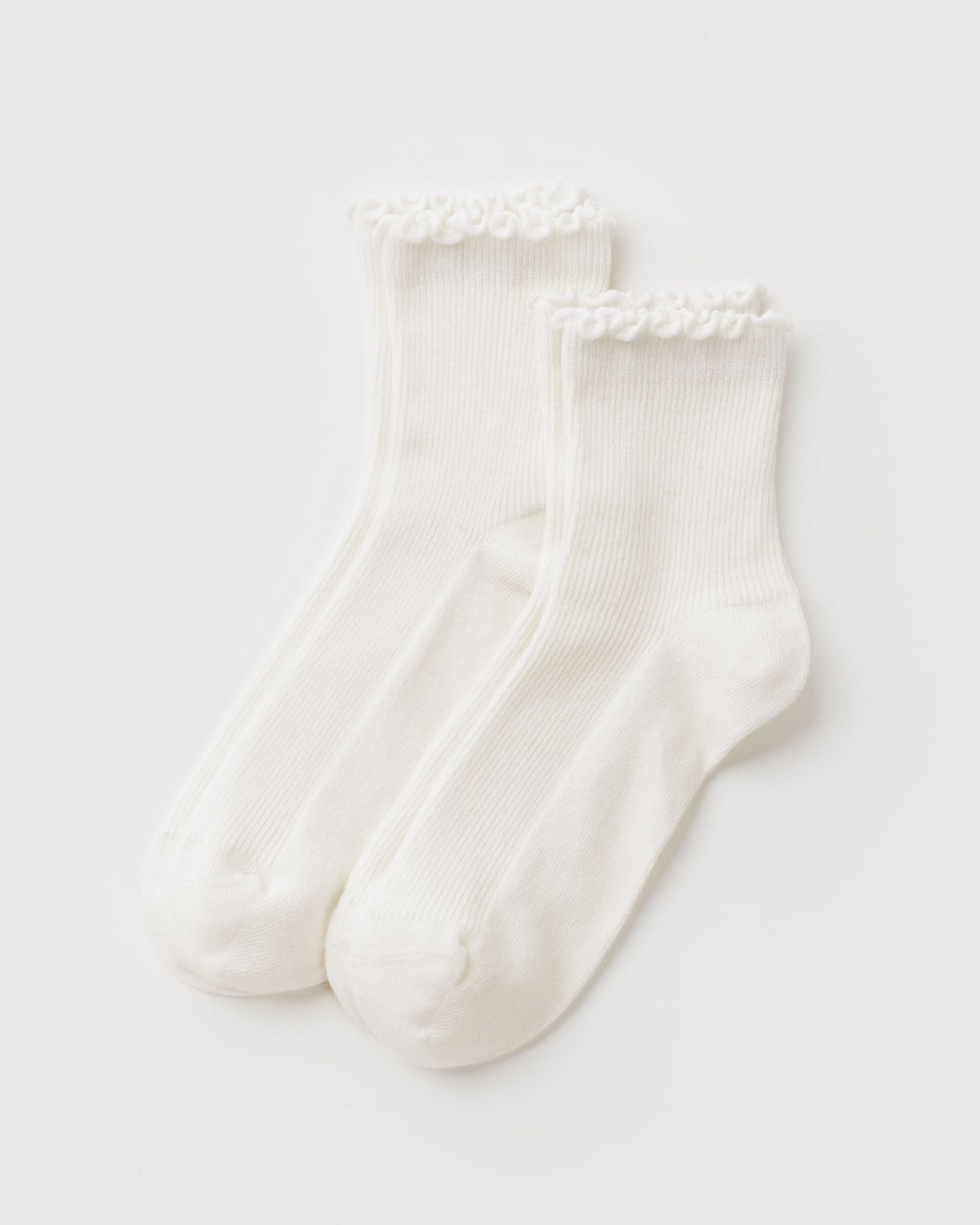 LETTUCE EDGE SOCK SET OF 2 - US 9129