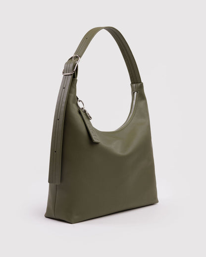 RECYCLED LEATHER SHOULDER BAG - US 4848