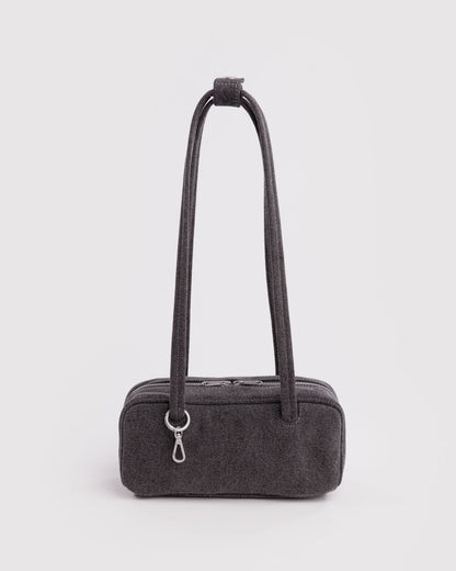 SMALL DENIM BOWLER BAG - US 7814