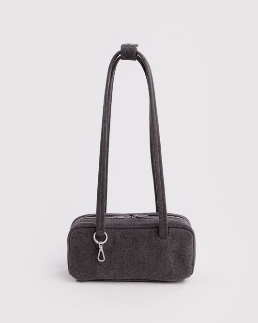 SMALL DENIM BOWLER BAG - US 7814