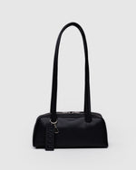 SMALL RECYCLED LEATHER BOWLER BAG - US 4444