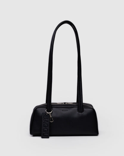 SMALL RECYCLED LEATHER BOWLER BAG - US 4444