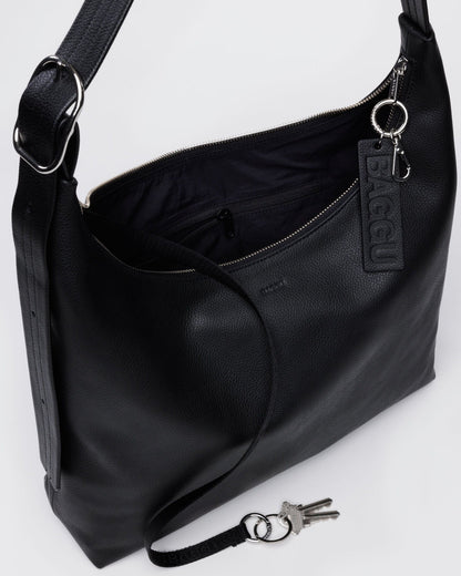 RECYCLED LEATHER SHOULDER BAG - US 8975