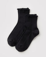 LETTUCE EDGE SOCK SET OF 2 - US 9201
