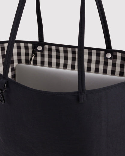 LARGE NYLON REVERSIBLE TOTE - US 1636