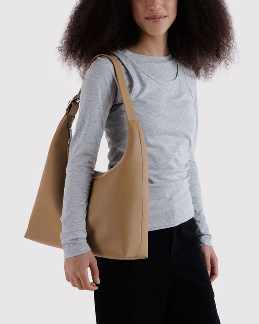 RECYCLED LEATHER SHOULDER BAG - US 4557
