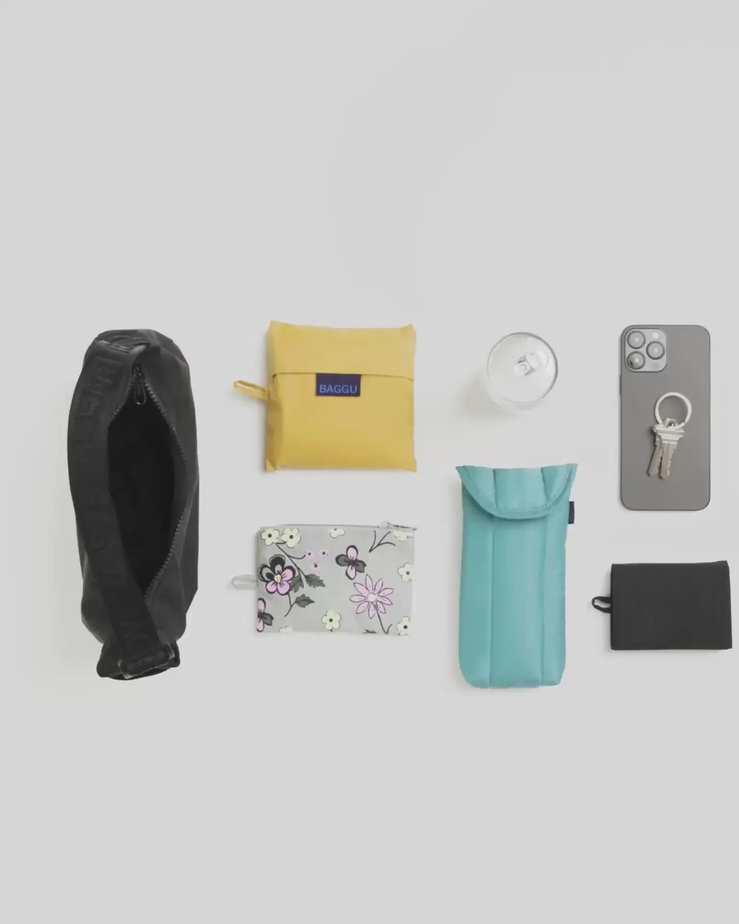 SMALL NYLON CRESCENT BAG - US 9286