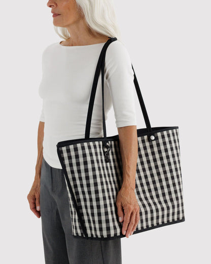LARGE NYLON REVERSIBLE TOTE - US 1636
