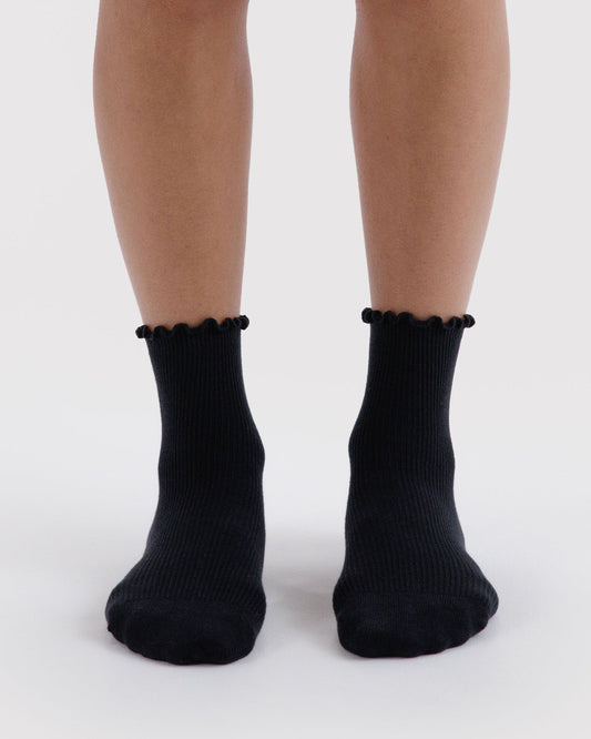 LETTUCE EDGE SOCK SET OF 2 - US 9201