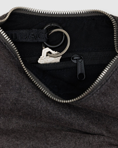 SMALL DENIM CRESCENT BAG - US 6706