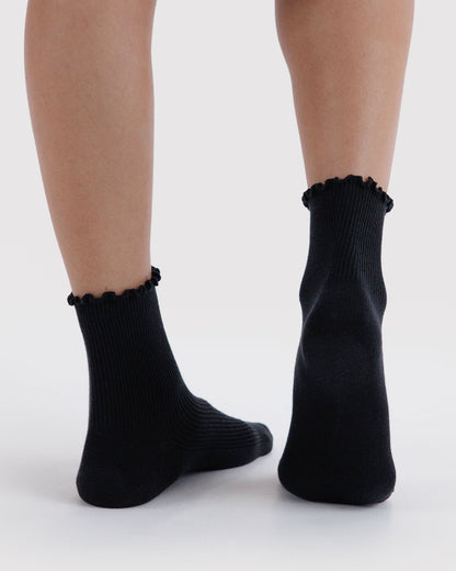LETTUCE EDGE SOCK SET OF 2 - US 9201