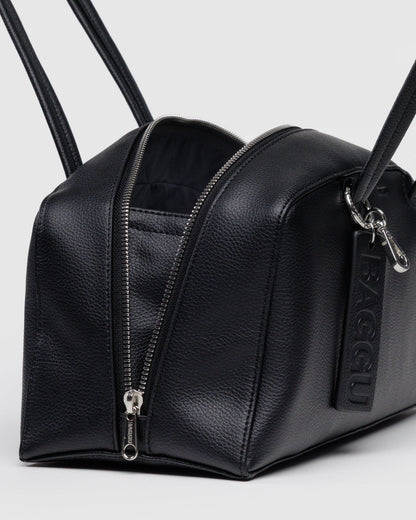 RECYCLED LEATHER BOWLER BAG - US 3254