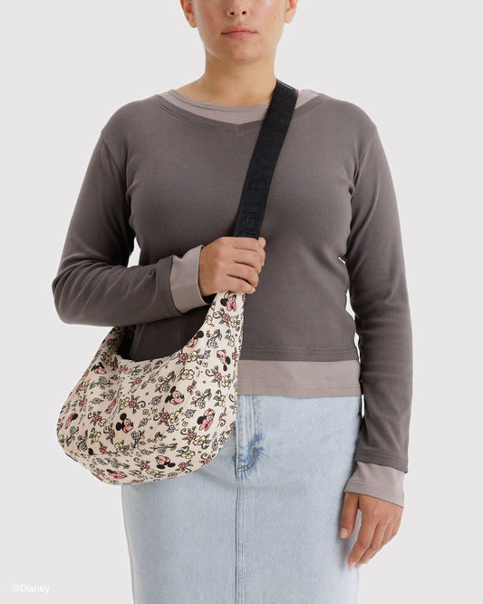 MEDIUM NYLON CRESCENT BAG - US 5861