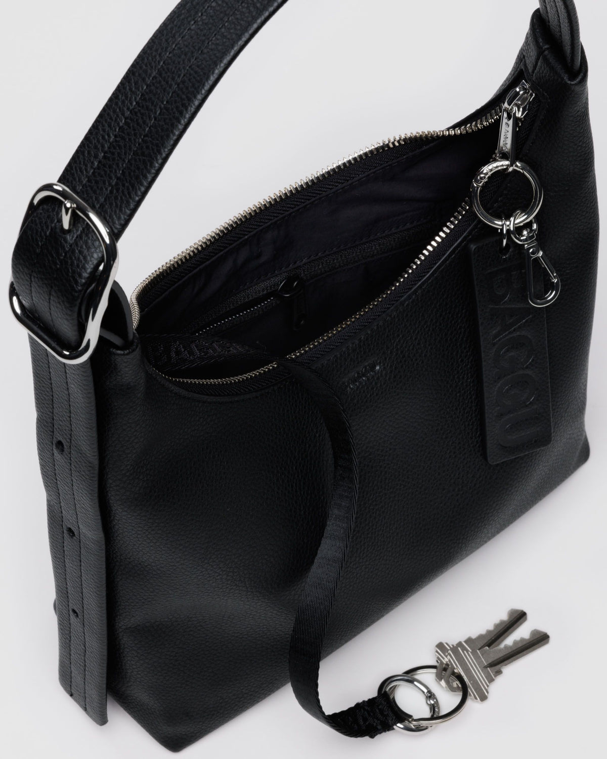 MINI RECYCLED LEATHER SHOULDER BAG - US 2294