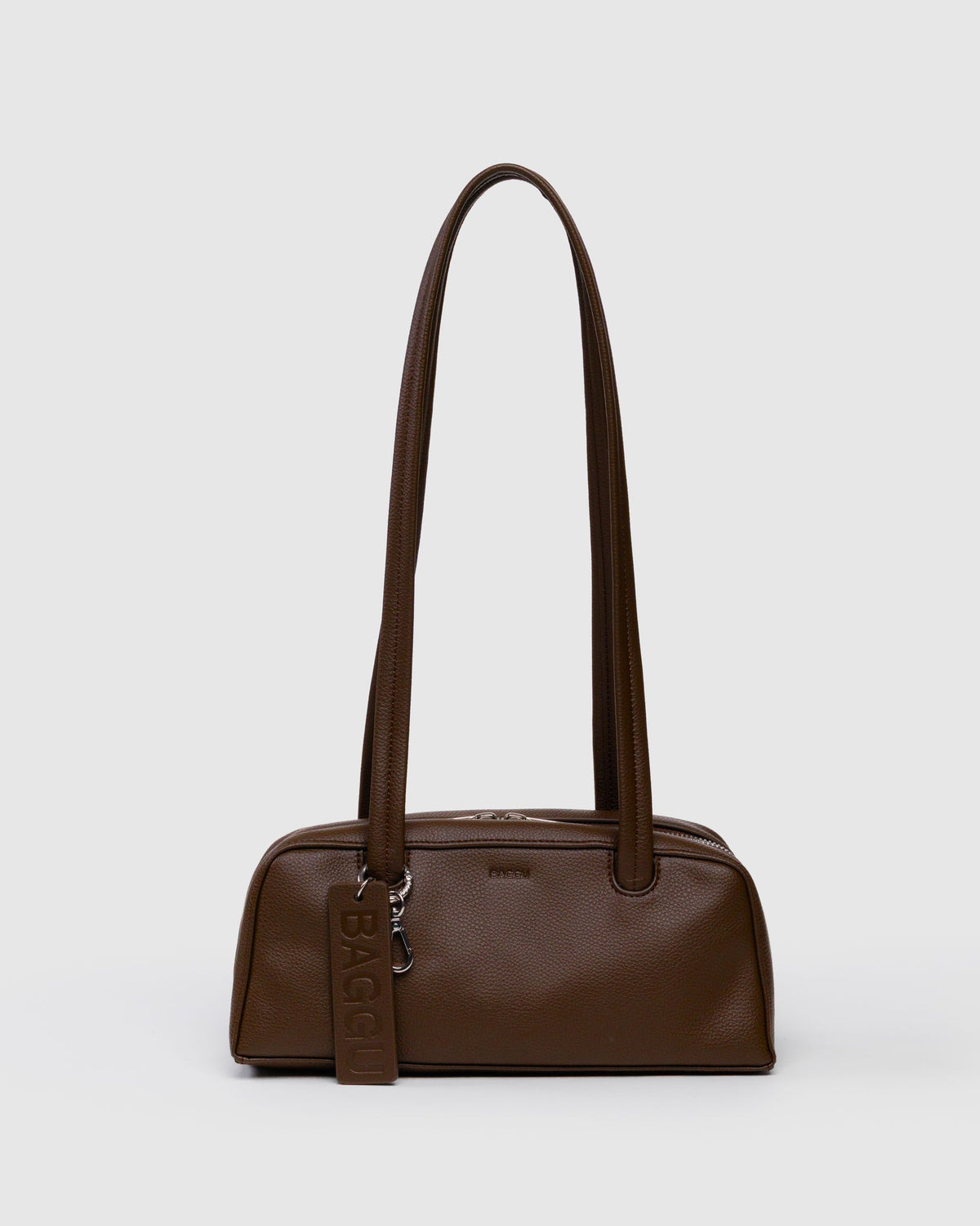 SMALL RECYCLED LEATHER BOWLER BAG - US 3088