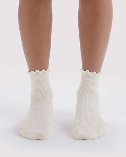 LETTUCE EDGE SOCK SET OF 2 - US 9129