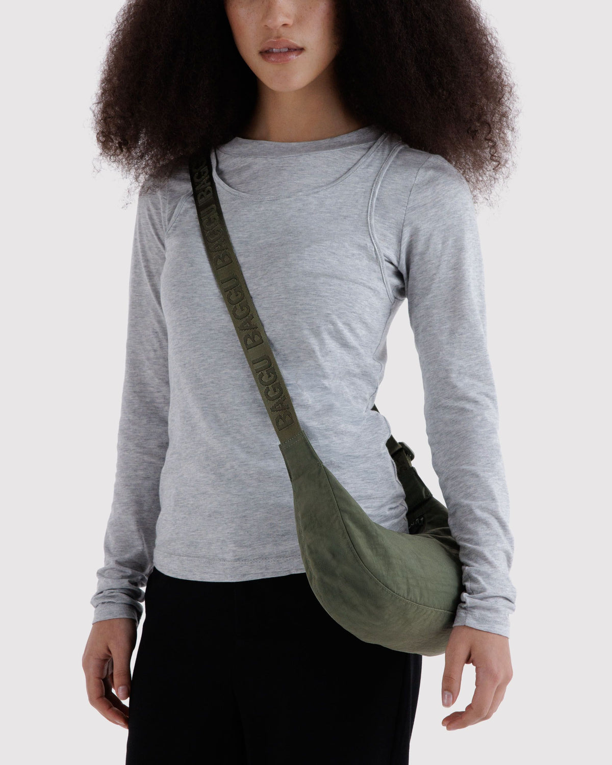 SMALL NYLON CRESCENT BAG - US 1448